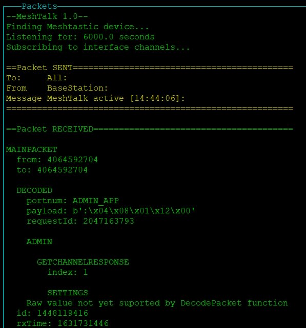 Decoded Packets