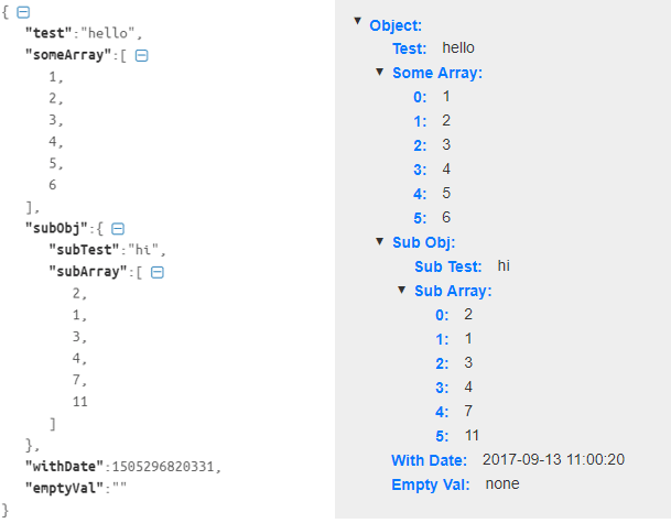 Example Output