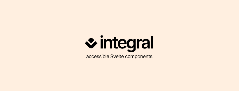 Integral banner