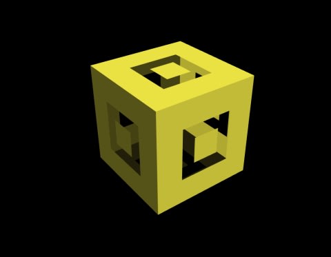 Masked cube