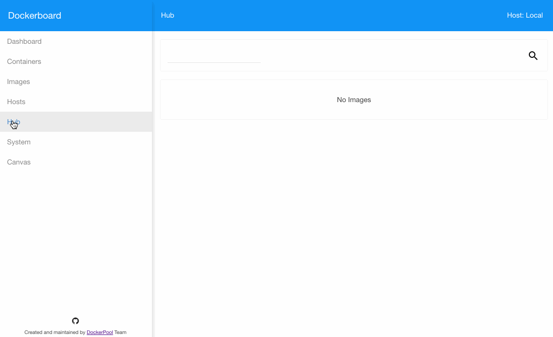 Dockerboard Hub Screenshot