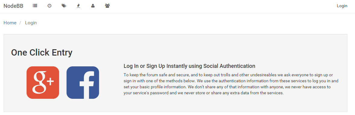 SSO Only Login View