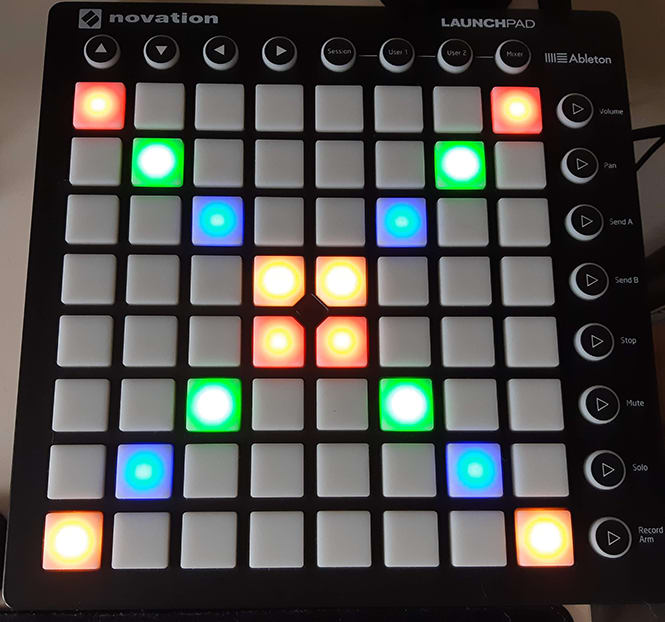 Launchpad displaying a cross