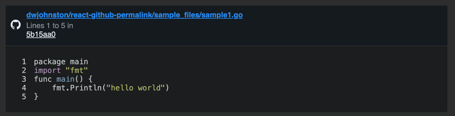 screenshot of the tool in action - dark mode