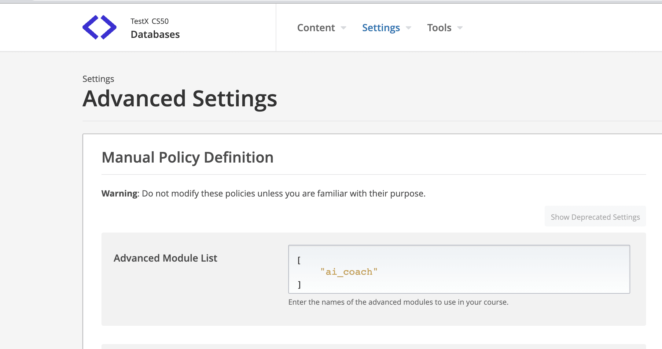 Update settings image