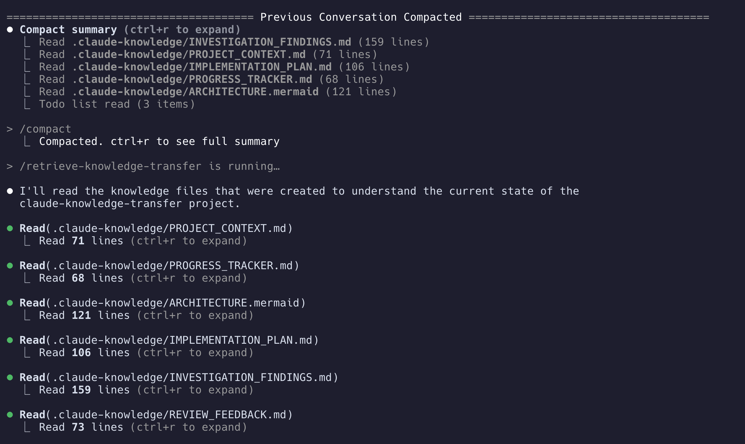 Retrieve Knowledge Transfer