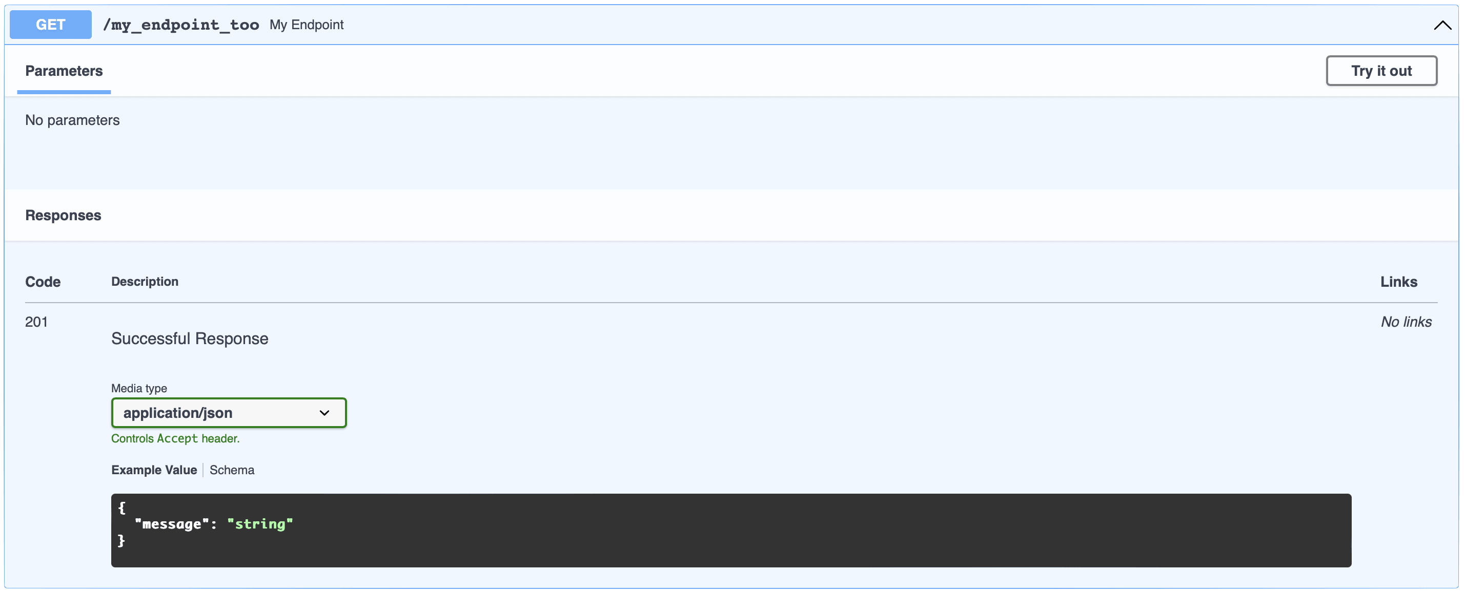 GET request swagger keep