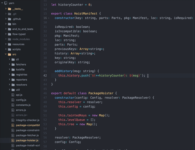 Autocomplete Flow-typed JavaScript