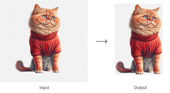 Illustration of how autocrop-js works (Used image from https://pixabay.com/illustrations/ai-generated-generative-ai-fantasy-7700016/)