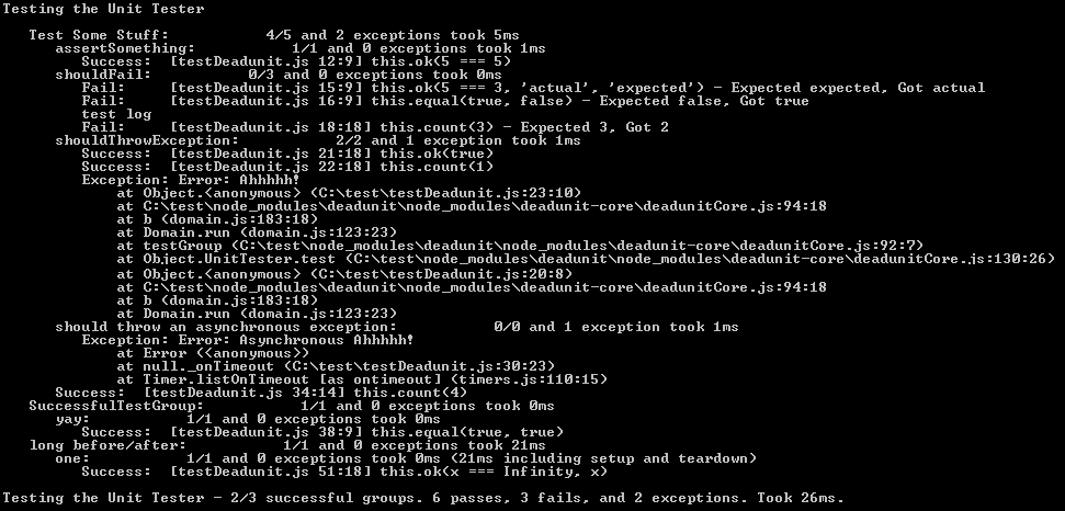 Plain Text Output Plain Text Output