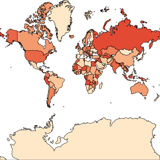 colorful map