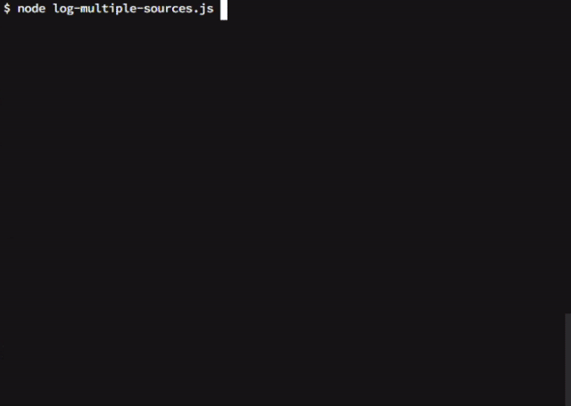 Displaying while merging the ping execution status to multiple hosts