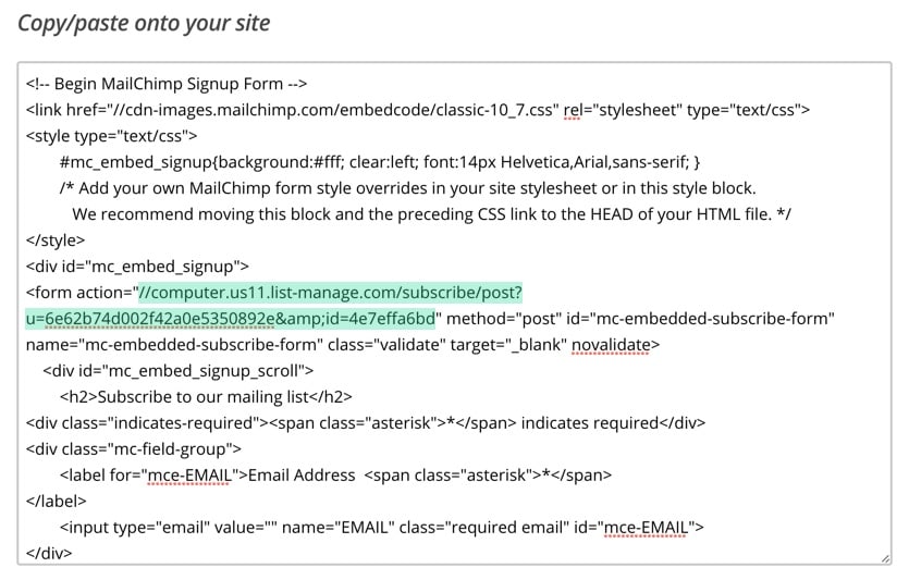 Form Action Example