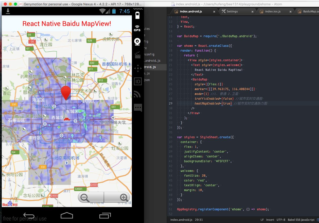 react-native-baidu-map