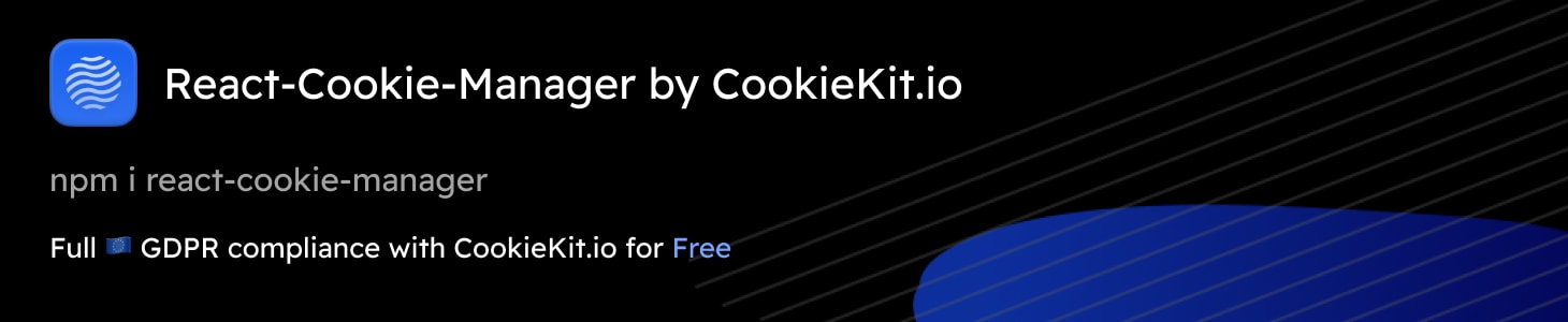 React Cookie Manager Hero