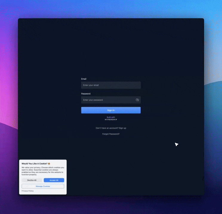 React Cookie Manager