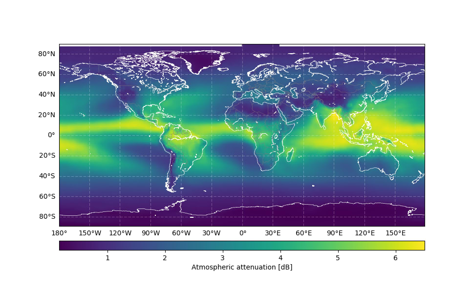 Attenuation
worldmap