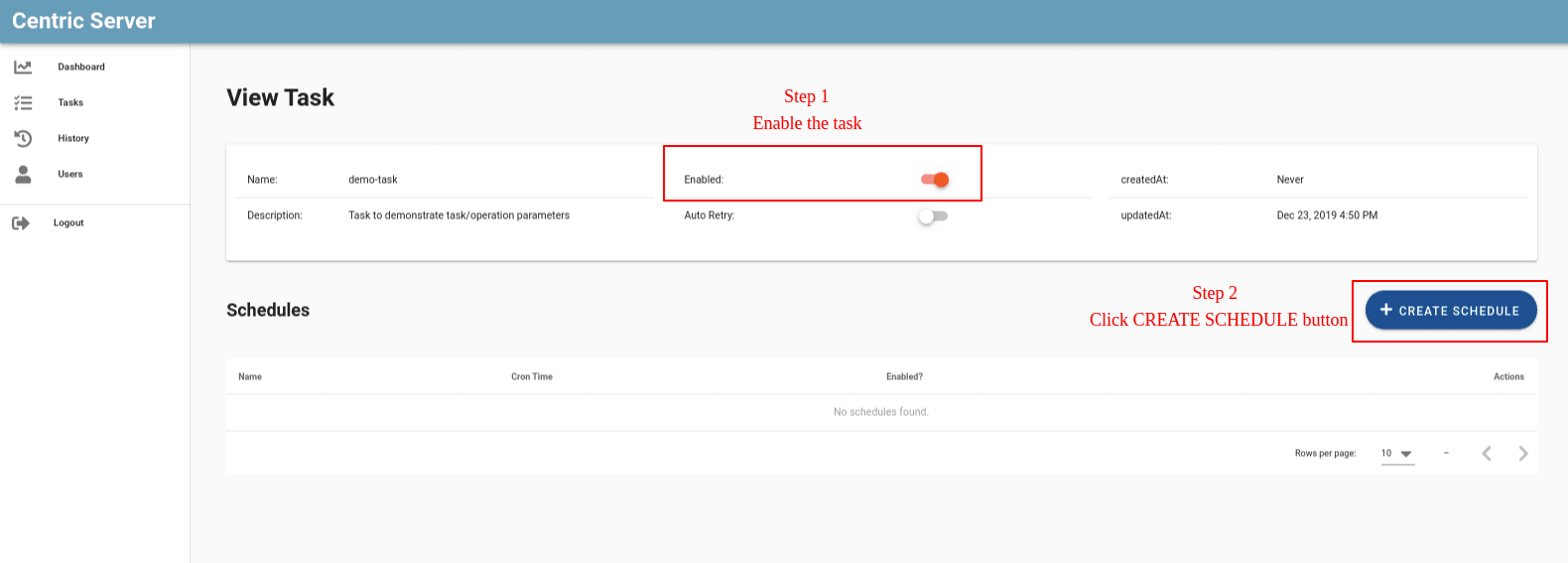 Tasks-Schedule