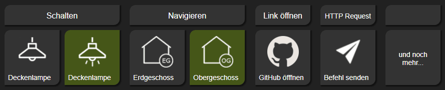 Vorschau Universal- Multi-Widget