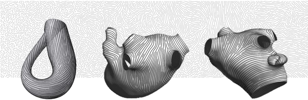 Illustration of streamlines