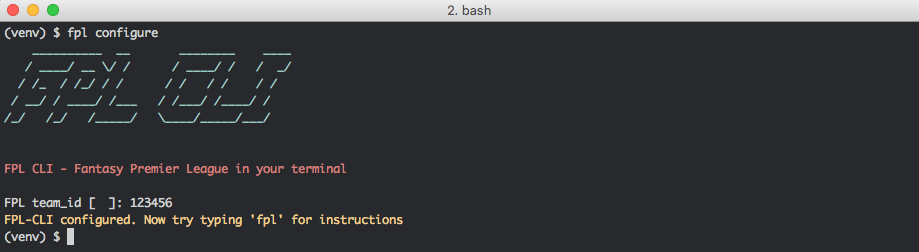 fpl configure fpl configure