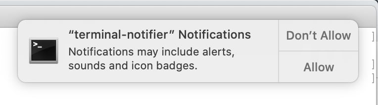 Notification Notification