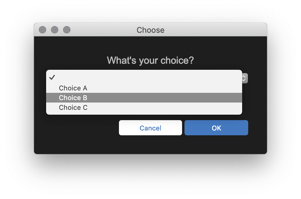 choosedropdown