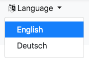 Language Chooser