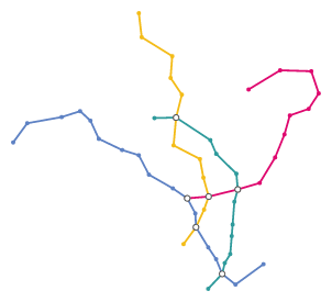 Lisbon metro network