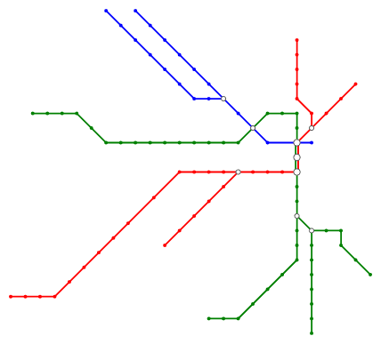 Stockholm metro map