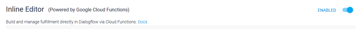 dialogflow-es-fulfillment-inline-editor