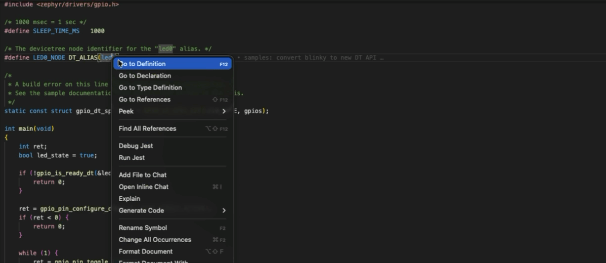 DT Macro Go to Definition