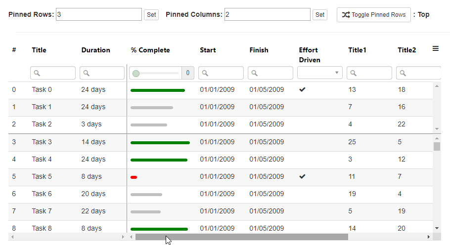 Slickgrid Server Side