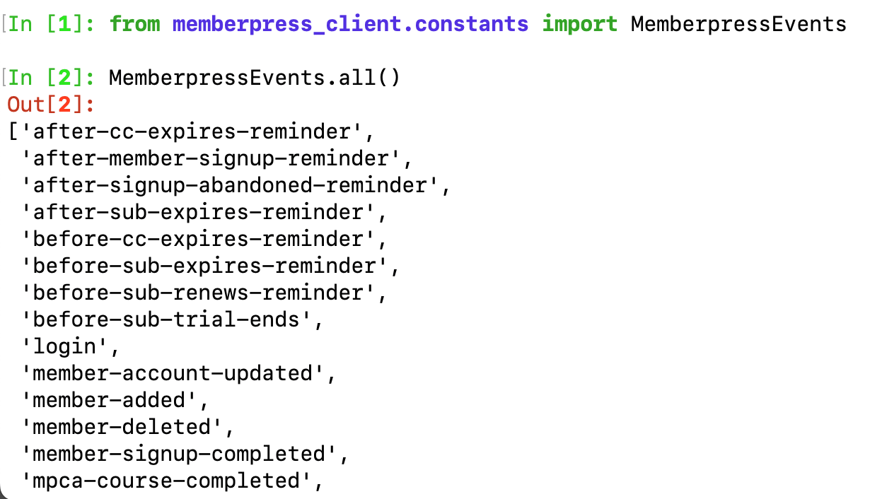 memberpress_client constants
