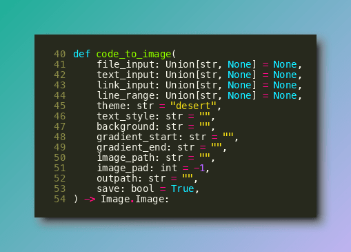 Demonstration of desert theme