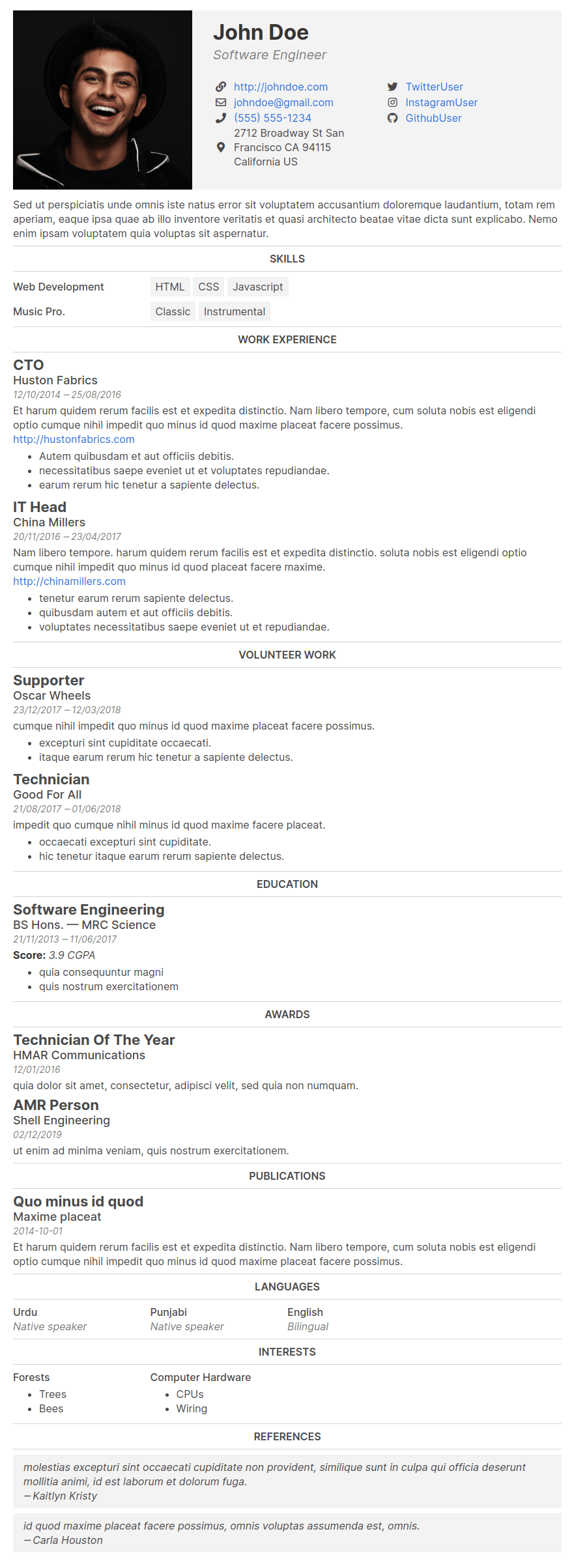 Make Resume Base Screenshot