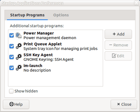 Startup Applications Step 1