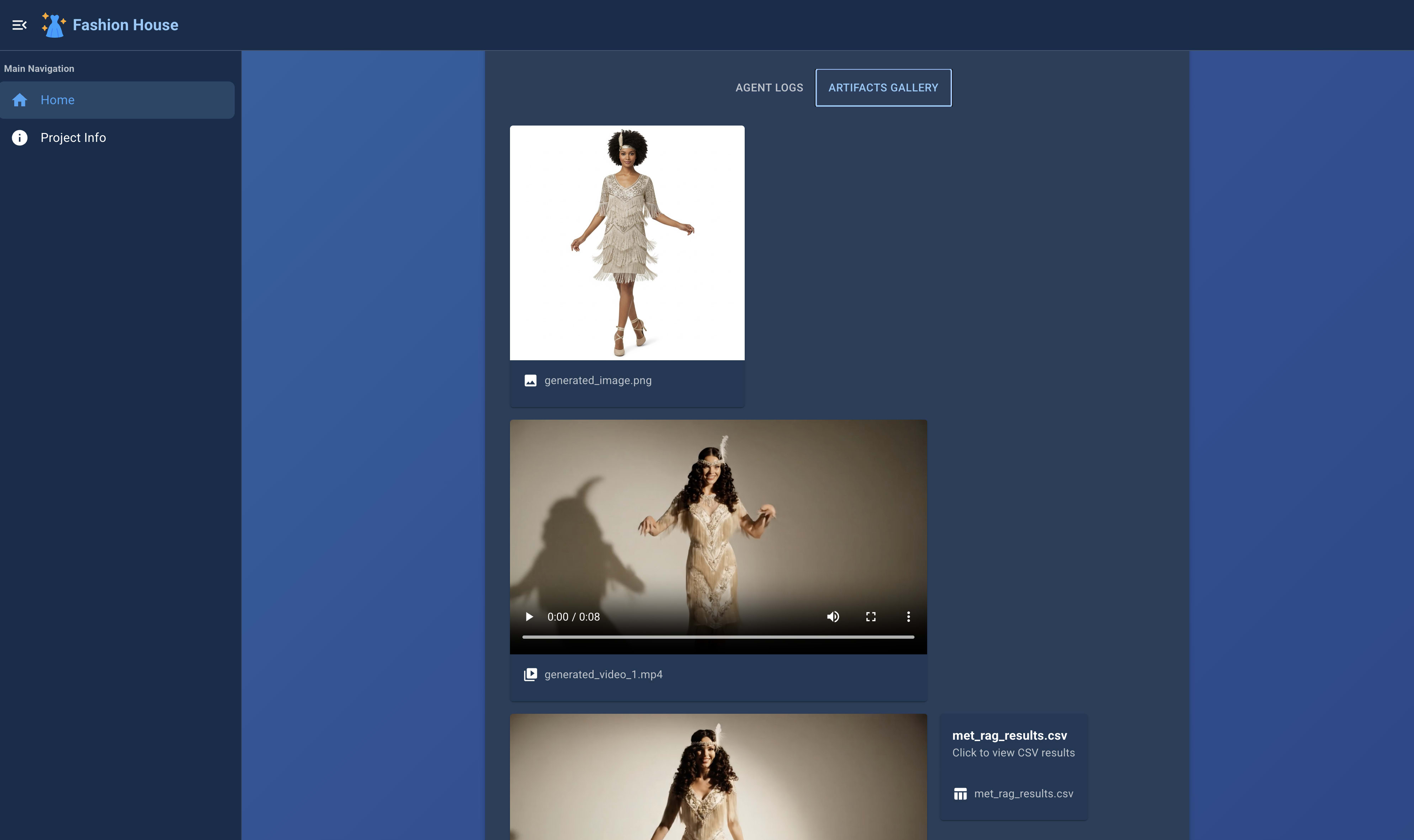 Fashion House interface 2