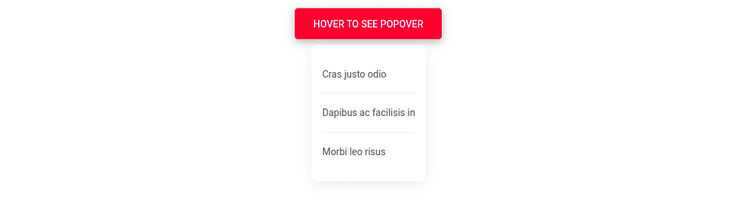 Bootstrap 5 Popover on hover