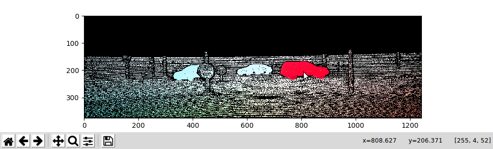 Displaying an optical flow as an RGB image simple_example