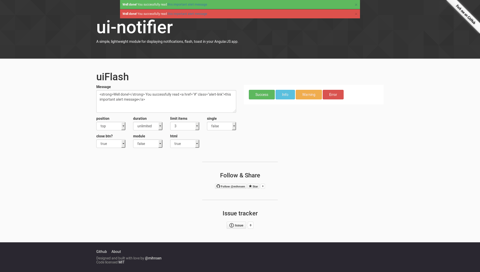 uiNotifier Demo