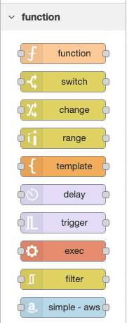 Simple AWS on the palette