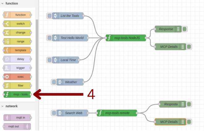 Node-RED mcp-tools