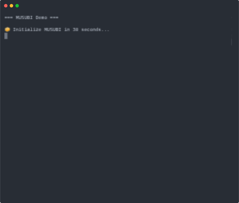 MUSUBI Demo