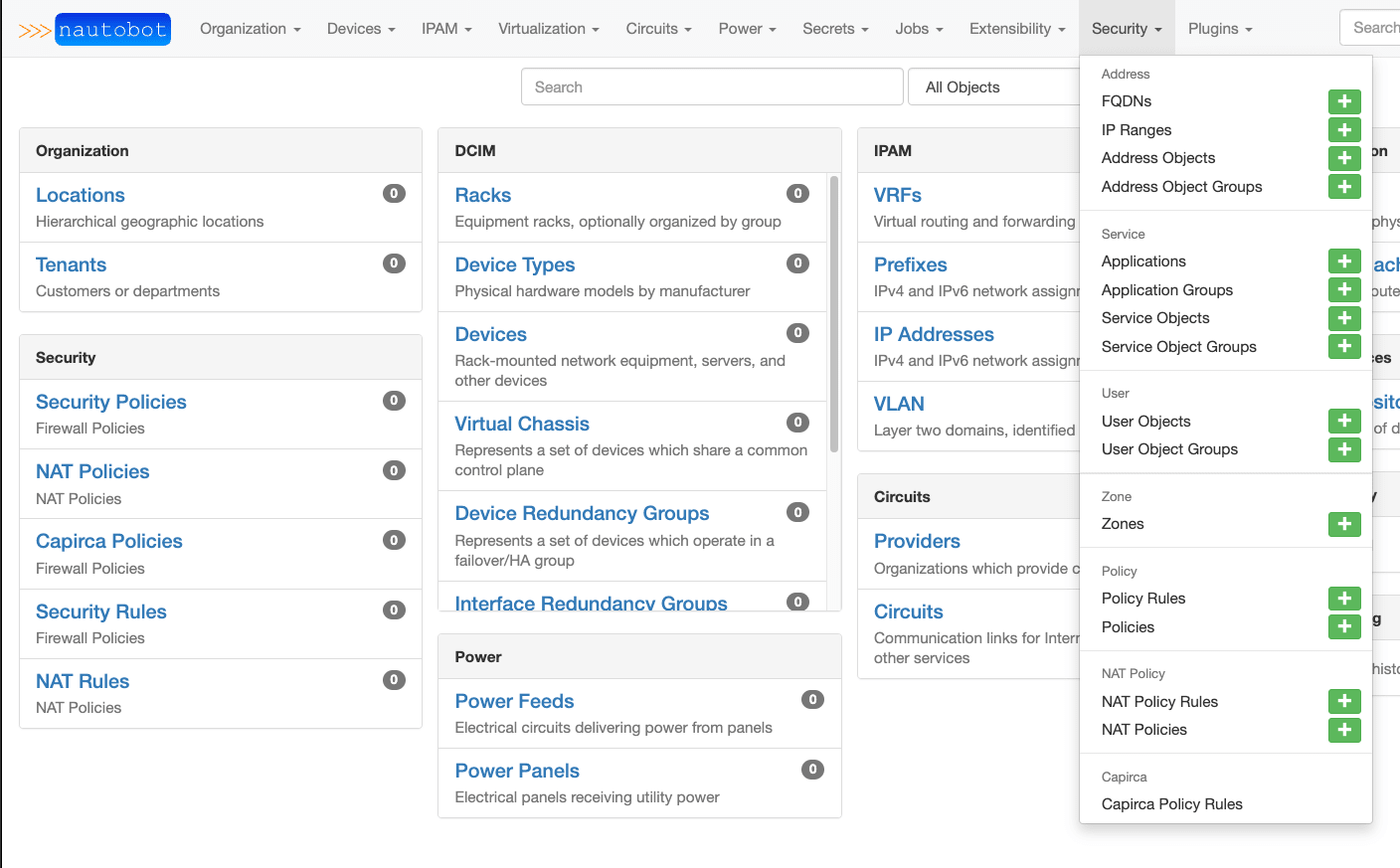 Navigation Menu Navigation Menu