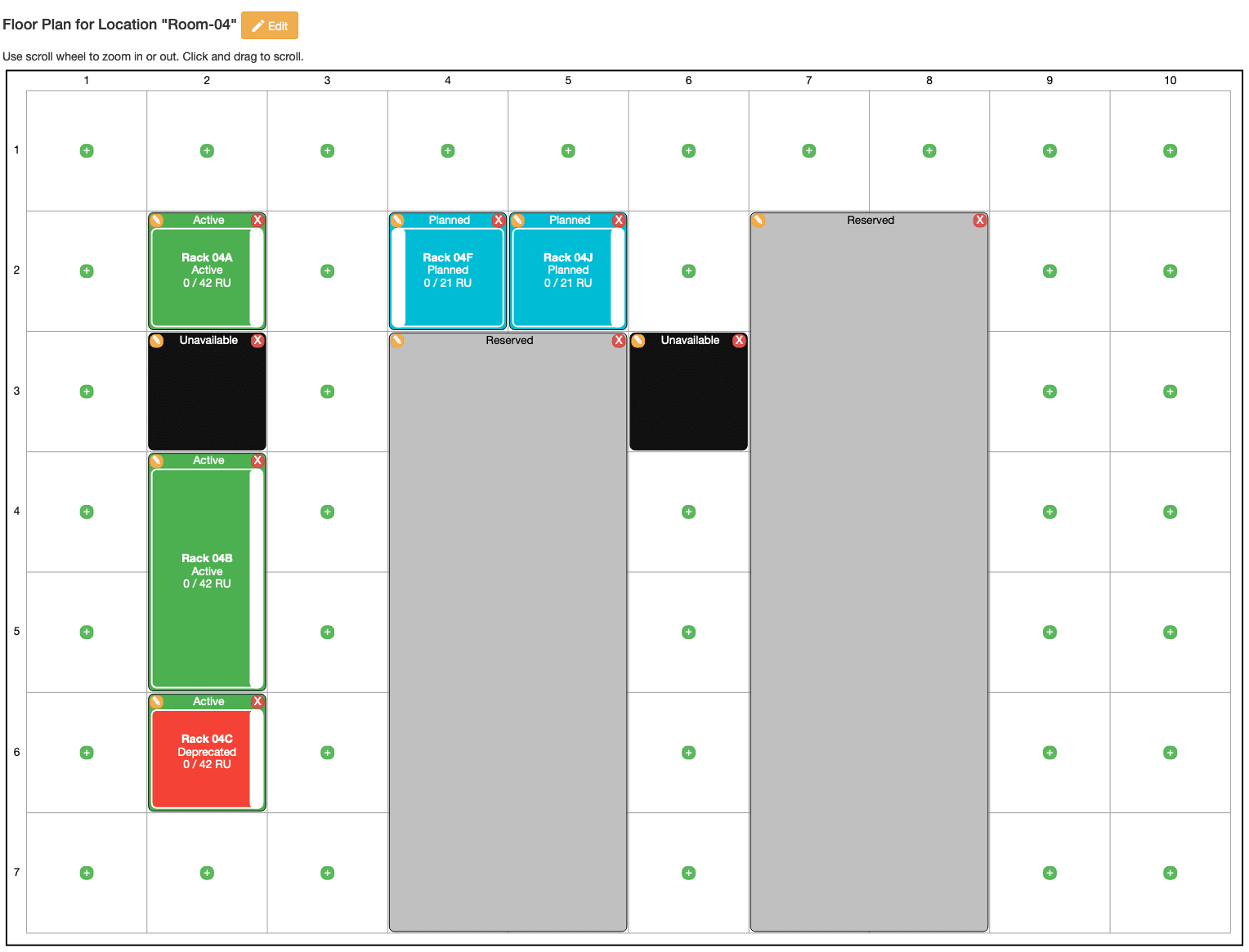 A sample floor plan