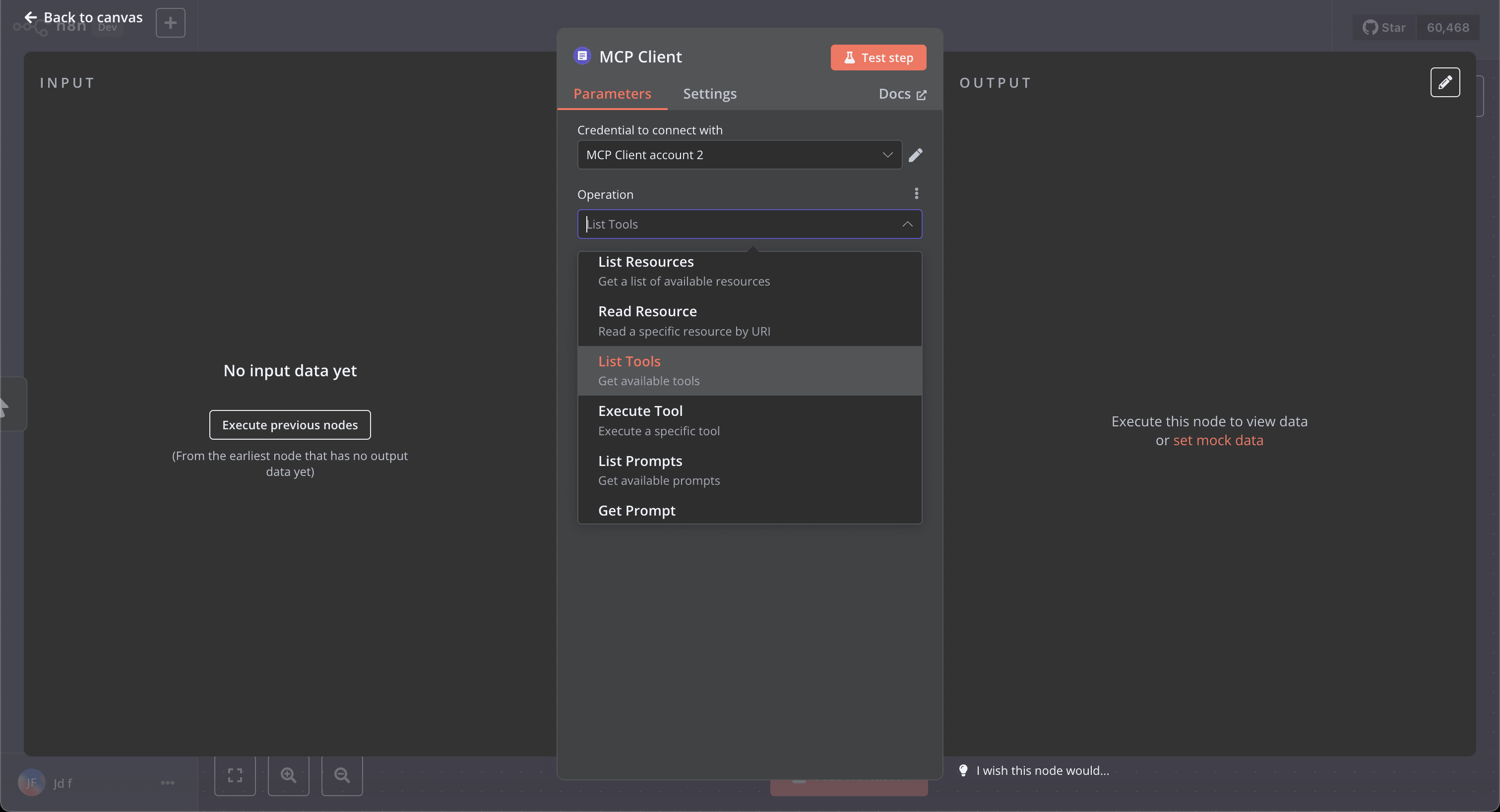 MCP Client Operations