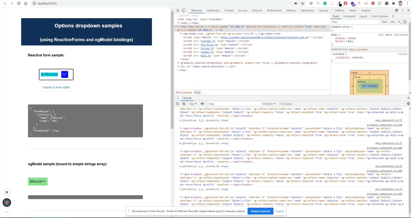 Using @ngx-dummy/select-simple