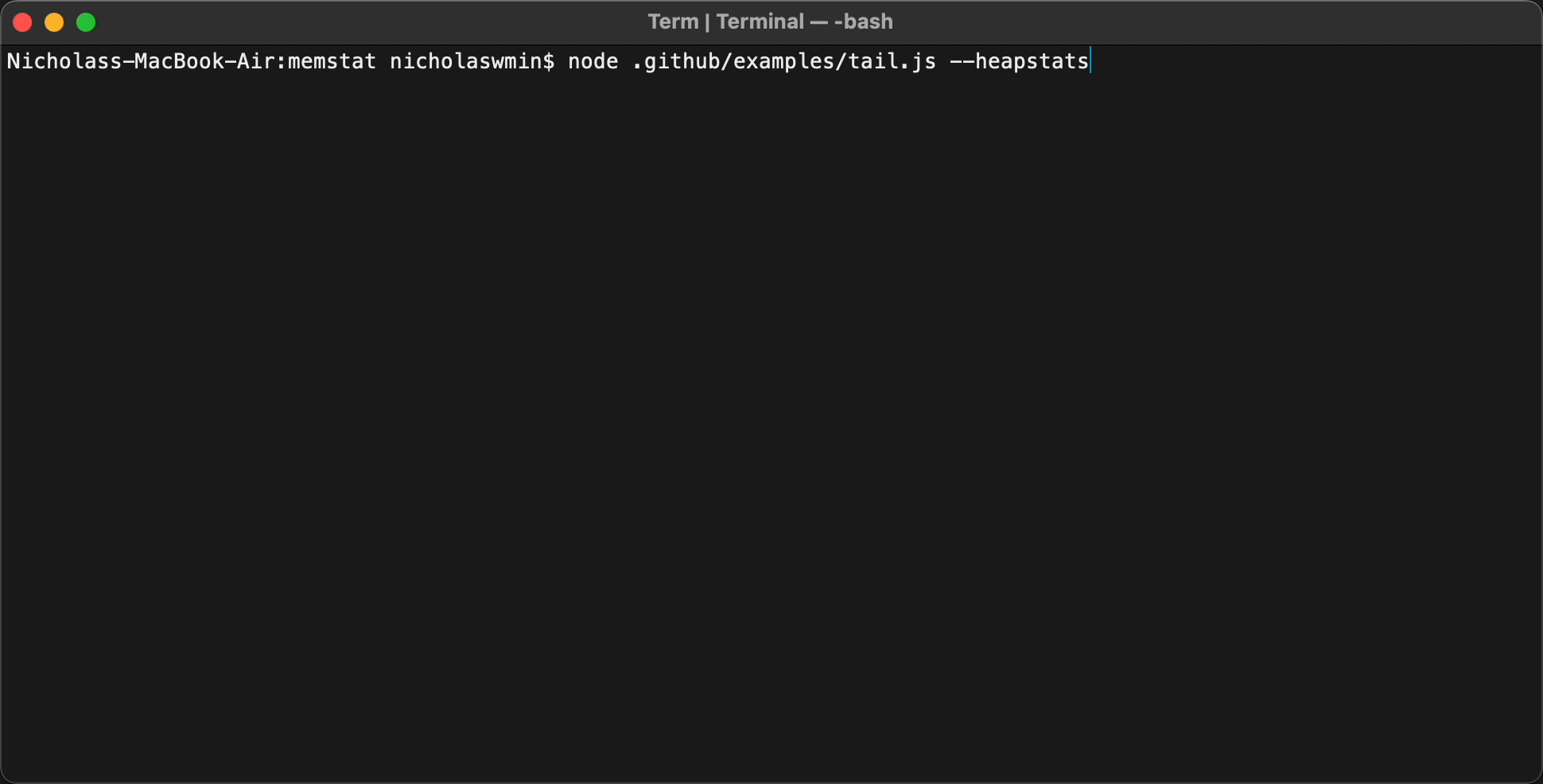 animation of realtime memory usage as a line plot, in terminal