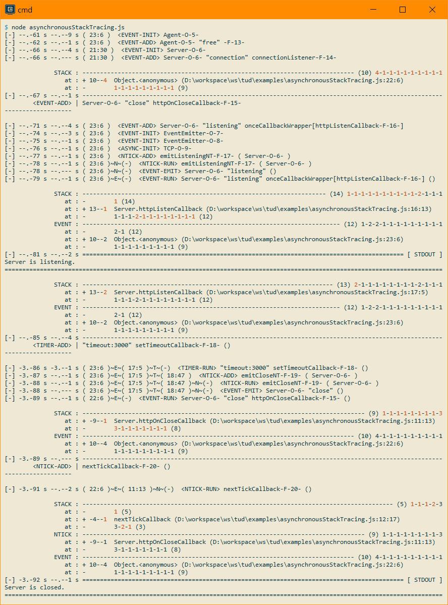 consoleOutput